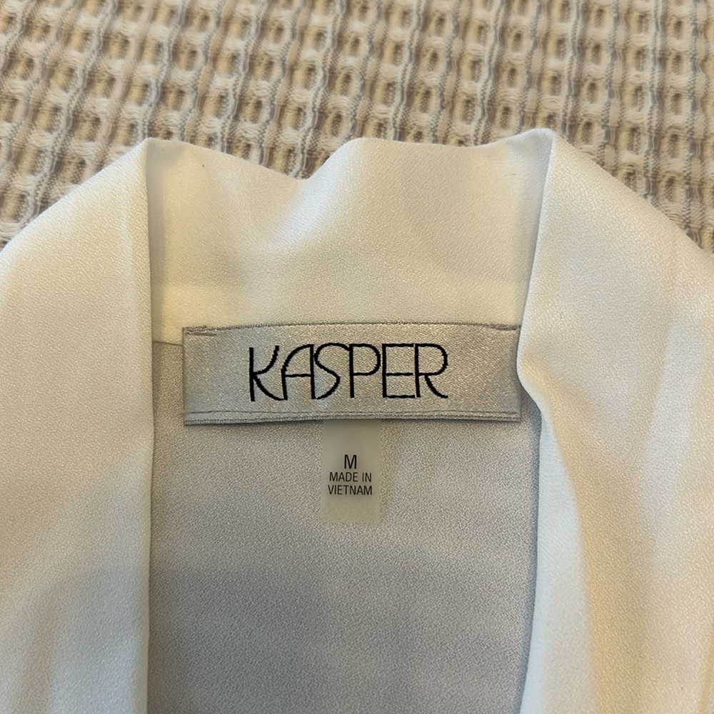 Kasper tie blouse